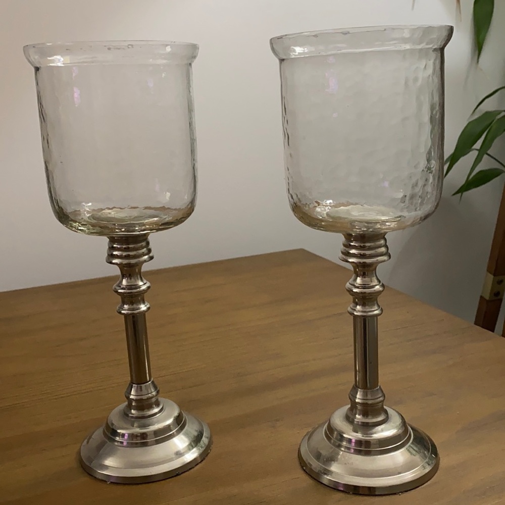 Set of 2 candle holders